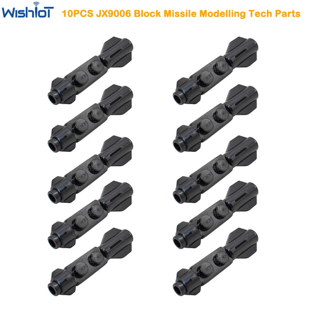10PCS JX9006 Building Blocks Missile Modelling Technical Parts Compatible with legoeds MOC Modified Rocket Assemble Puzzle Toys
