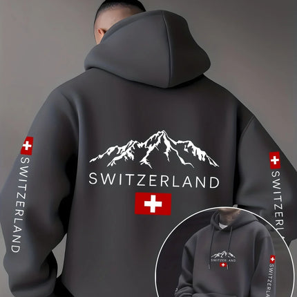 2026American Best-selling Cool Men Women Hooded Sweatshirt Autumn Winter Daily Outdoor Vacation Fitness Casual Loose