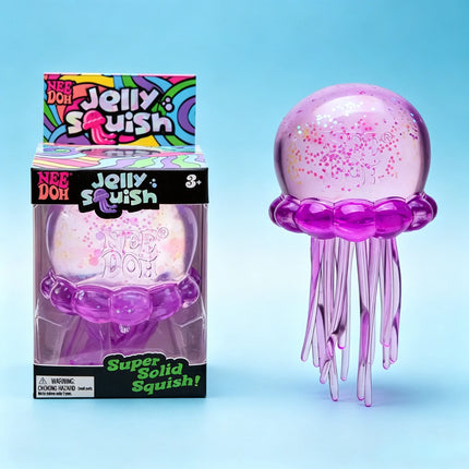 Squishies Nee Doh Medusa, Juguete Sensorial de Agua, Juguete Antiestrés de Gel Suave para Apretar