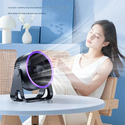 4000mah Electric Fan Rechargeable table Circulator Wireless Portable Quiet Ventilator Desktop Wall Ceiling Fan Air Cooler