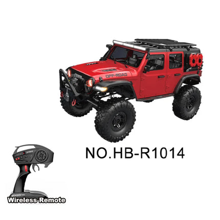 New 1/10 HB R1011 RTR Remote Control Vehicle 2.4G Full Proportional Rock Crawler LED Light 4WD Off-Road Climbing Car Toys Gifts