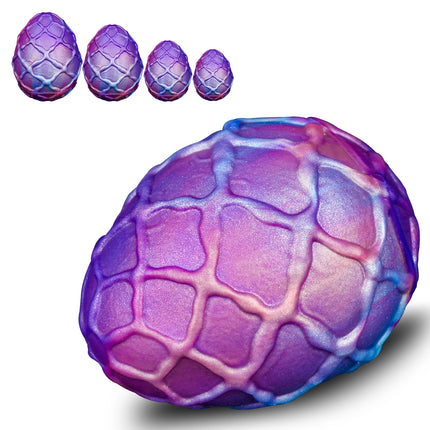 New Large Egg Type Anal Plug With Chain Couple Masturbation Traction  Anal Plugs Oviposition Trainer Lay-Eggs BDSM Adult Sex Toy