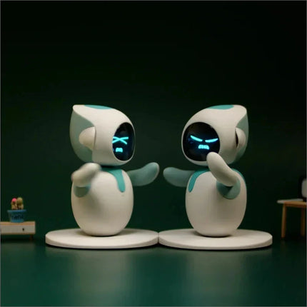 AI Christmas Gift Smart Robot with Hat Electronic Automation Ai Robot Emotional Interaction Vocal Multiple Mode Cute Gift