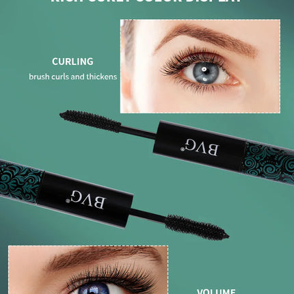 Two In One Dual  Ended Mascara Naturally Lengthens Curls Thickens And Is Layered Non Caking Waterproof And Long Lasting