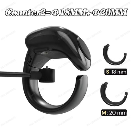 Electronic Tasbih Counter Weslamic Itasbih Zikr Ring Digital Counting Accessory for Prayers, Up to 9999 Counts Waterproof 2025