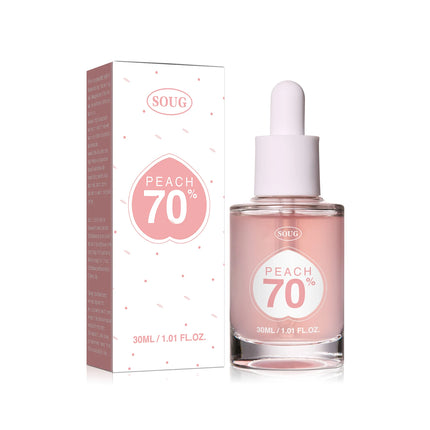 Peach 70% Niacinamide Serum Moisturizing Prevent Dryness Facial Essential Oil Increasing Elasticity Smooth Soften Skin Care 30ml
