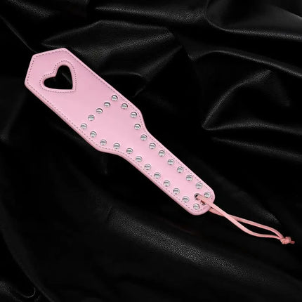 Fetish Spanking Paddle Heart Whips Flirt Slave Bondage Boutique Studded Punk Sex Toys For Women Adult Couples Game
