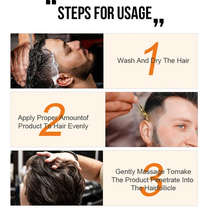 Hair Growth Serum Fast Growing Hair Essential Oil Beauty Hair Care 10/20/40ml Dense Regrowth Ginger Hair Promoting Regeneration