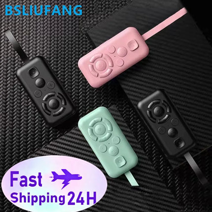 For Tik Tok Wireless Bluetooth Mobile Selfie Lazy Music Video Remote Control Mobile Phone Bluetooth Controller For All iPhone