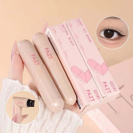 Eyeliner stamp pen, one-piece eyeliner pen, natural makeup application, a beginner's assistant, two steps to create eyeliner