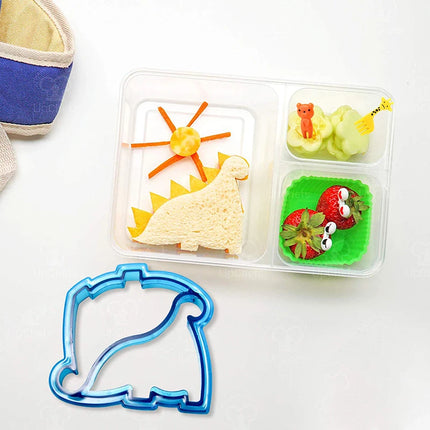 Sandwich Cutters Set for Children Food Cookies Bread Mold Maker Fruit and Vegetable Shapes Cutting Mould Baking Tools for Kids