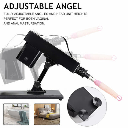 Full Automatic Bump Gun Machine Female Toy Simulation Dildo Men and Women General Water Jet Pile Driver Adult Sex Products