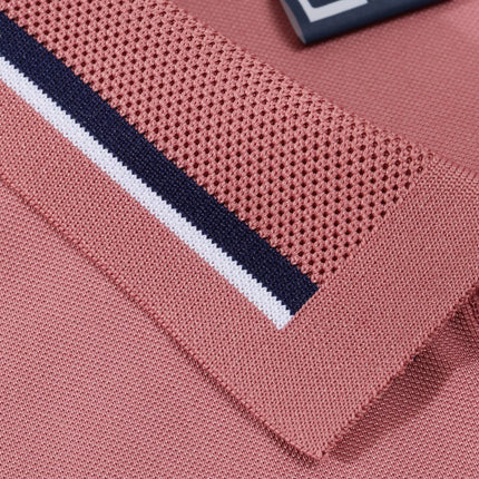 Embroidered LONSDALE New Summer Polo Shirt Men Hot High Quality Men's Short Sleeve Top Business Casual Polo-shirt for Men