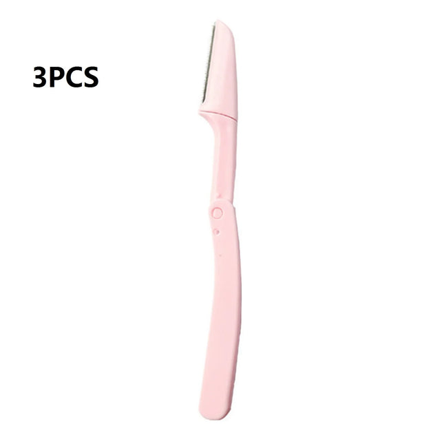 3/5pcs Eyebrow Epilator Sets for Women Makeup Beauty Eyebrows Hair Removal Styling Tool Steel Blade Facial Sourcil Razor Trimmer