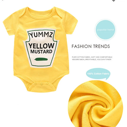 New Summer Baby Boys Girls Clothes Baby Bodysuit Short Sleeved Letter Baby Bodysuits One Pieces Cute Babies Twins Clothes #Y