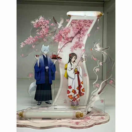 Kamisama Kiss Peach Blossom Scene Based Signage Tomoe Figure Acrylic Stand Nanami Momozono Figurine Standing Plate Toys Gift