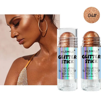 4 Colors Brighten Highlighter Bar Cosmetics Face Contour Bronzer Shimmer Highlighter Stick Body Highlighter Beauty Makeup