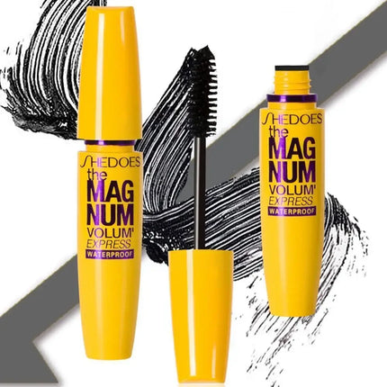 Thick Lengthening Fiber Mascara – Waterproof, Smudge-Proof, Extra Volume & Curling Eyelash Extension Makeup Tool 2026 New