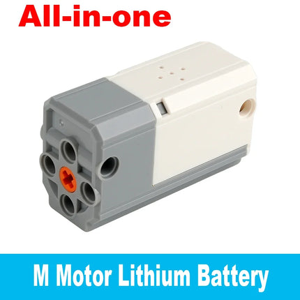 MOC Blue-tooth RC Upgrade Kit Rechargeable Battery Box M Motor Speed Control APP for PF Building Blocks Modification