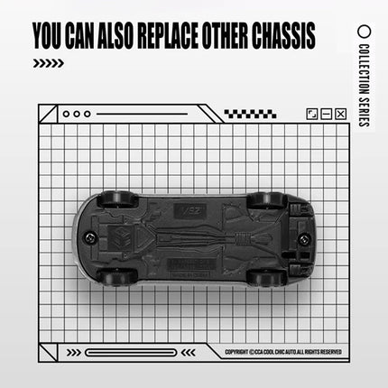CCA 1:64 Volkswagen Audi Exquisite hanging model classic car static car model alloy die-casting car model collection gift toy