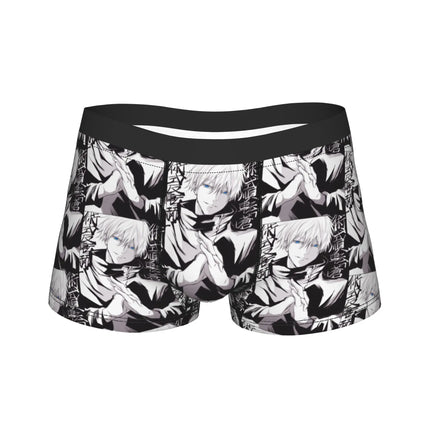 Humor Boxer Satoru Gojo Jujutsus Shorts Panties Briefs Men Underwear Kaisens Anime  Soft Underpants for Homme S-XXL