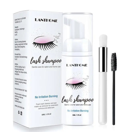 Eyelash Extension Shampoo Foam Lash Cleaning Foam Deep Clean  Mousse No Stimulation Mascara Remover Makeup Accessories Tools
