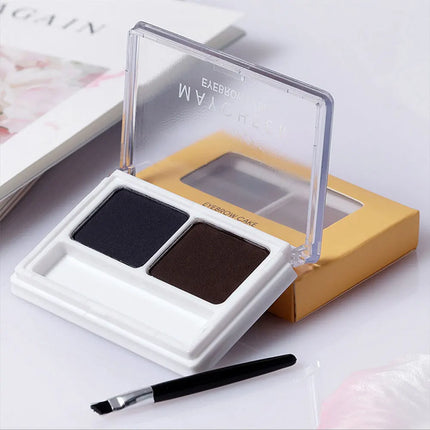 Lazy Eyebrow Powder Palette Kit 3D Thrush Natural Eyebrow Enhancers High Color Rendering Waterproof Lasting Eyes Makeup Cosmetic