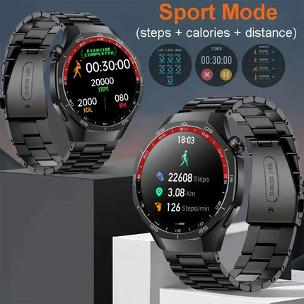 LAXASFIT 2026 New Smart Watch Bluetooth Calling Fitness Tracking Music Playback Health Monitor Smartwatch for Men Women