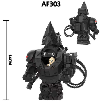 Model Dolls Bricks Minifigures Action Figures Assemble Cartoon Characters Puzzle Building Blocks Toys Children's Birthday Gifts