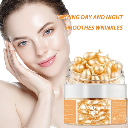 50 Fullerene Essence Capsules Collagen Capsules Facial Care Essence Anti-Wrinkle Anti-Acne Firming Whitening Hyaluronic Acid Essence Skin Care New Model