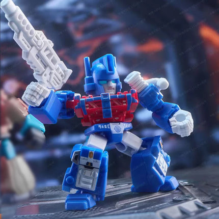 Blokees Transformers Defender Version 6 Collectible Blind Box Beast Wars Action Figures Optimus Prime Megatron Bruticus Model