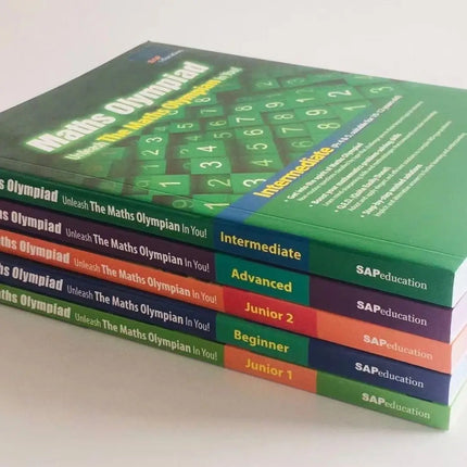 1 Book Sap Maths Olympiad Primary School Mathematical Thinking Training Exercise Math Questions in English Book