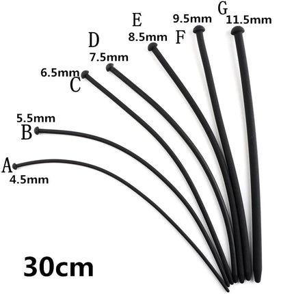 7pce Set Silicone Prostate Urethra Plug Urethral Dilator Stimulator Penis Plug Sounding Male Masturbator Adult Sex Toys For Men