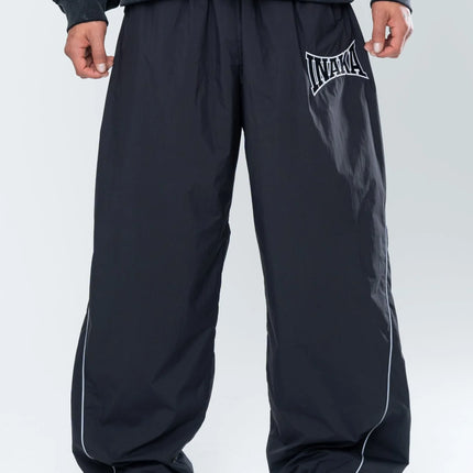 Summer Inaka Power New Men's and Women's POWERSHOT BAGGY Running Oversized Loose Casual Street Y2K Casual Black Sportswear Pants