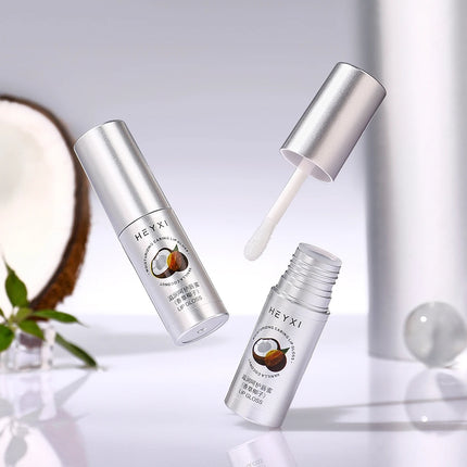 Vanilla coconut flavored moisturizing and caring lip gloss, suitable for all skin types, moisturizes and moisturizes the lips