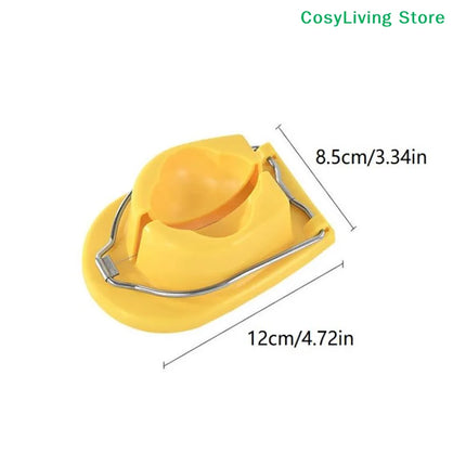 [CL]Handheld Boiled Egg Slicer Labor-saving Rust Resistant Songhua Eggs Divider Efficient Two Cutters Egg Cutter Home[CL]
