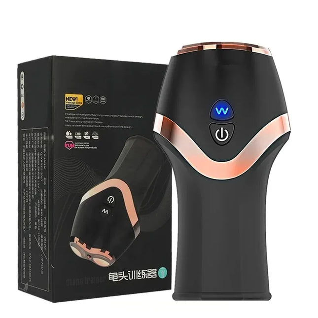RTET 18 Vibromasseur 12 Mode Sexmachine Endurance for Man Milking Machines Men Automatic Masturbation Toy Male Sex Masturbator