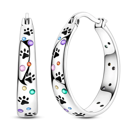 925 Sterling Silver Earrings Women 2025 Jewelry Hoop Ear Studs Sparkling Pave Earring Wedding Gift For Anniversary