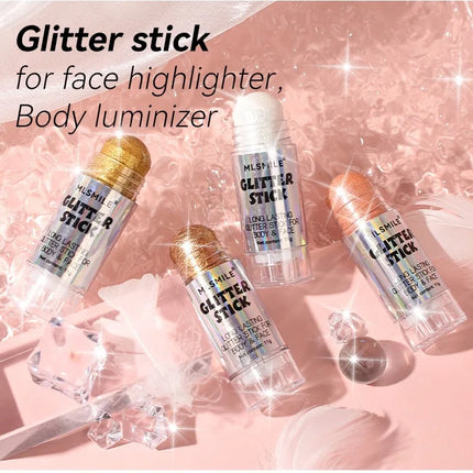 4 Colors Brighten Highlighter Bar Cosmetics Face Contour Bronzer Shimmer Highlighter Stick Body Highlighter Beauty Makeup