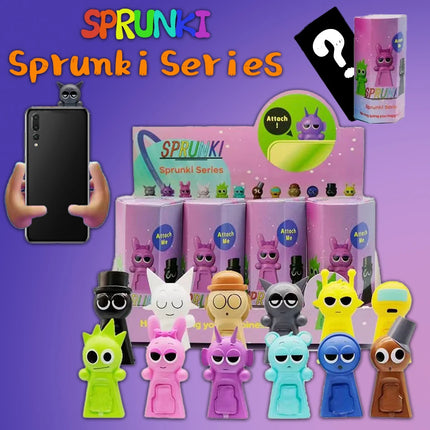 New Sprunki Blind Box Anime Figures Mystery Game Doll PVC Cartoon Model Toy Doll Desktop Decorative Kids Christmas Surprise Gift