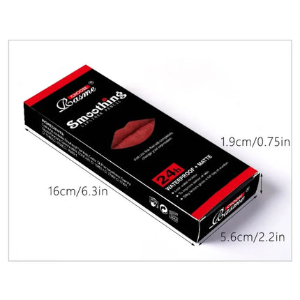 12Pcs/lot Matte Lipstick Set with Professional Lip Liner Pencil and Matte Lip Gloss for Women Valentine's Day Gifts Long-Lasting