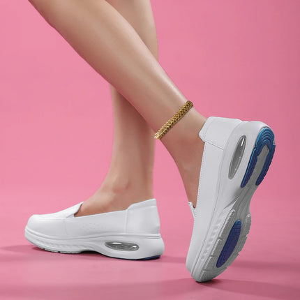 Nurse shoes for women, comfortable soft-soled flat shoes, non-slip, breathable, long-term standing without tired feet, special w
