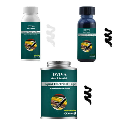 15-300ml Liquid Electrical Tape Insulation Paste Sealant Wire Cable Coat Fix Line Glue Liquid Insulation Paste Sealant