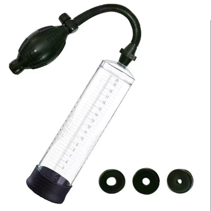 Male Penis Vacuum Pump With Penis Pump Sleeves Enlarger Extender Enhancer Erection Penile Bigger Growth Male Sex Toys for Men