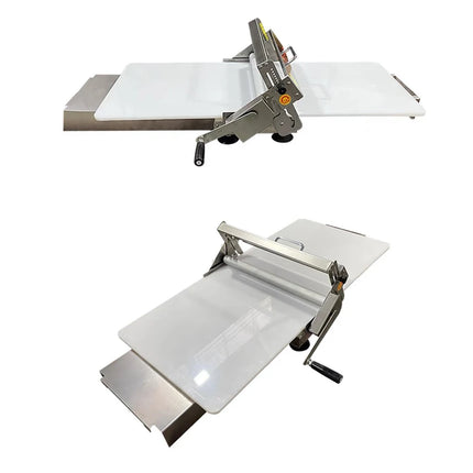 30 or 40CM Portable Foldable Stainless Steel Manual Dough Sheeter Machine – New Design, In Stock!