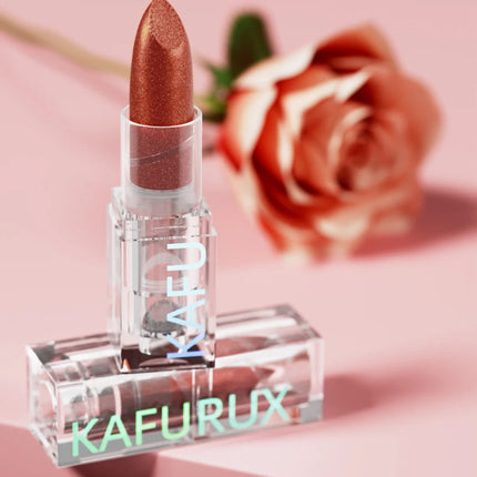 Multi-color Glitter Lipstick Beauty Girl Diamond Waterproof Lip Tint Long Lasting Shimmer Lip Makeup Red Rose Pearlescent  Lip