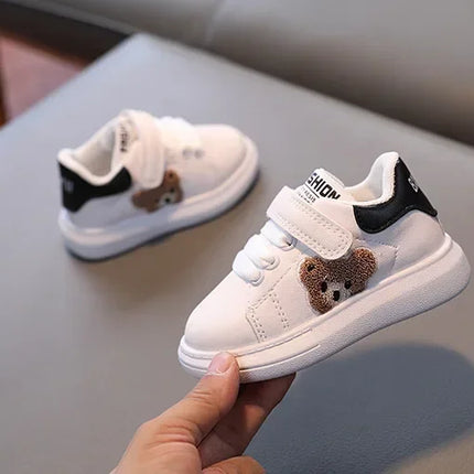 Baby Panda Sneakers Toddler Fashion Sports Shoes for Boys Girls Flats Walking Shoes Soft Sole Kids Sneakers