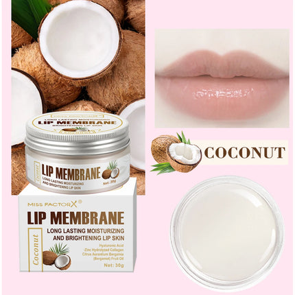 Moisturizing Sleep Lip Mask 30g long-lasting hydration exfoliating brightening lip care day and night lip balm