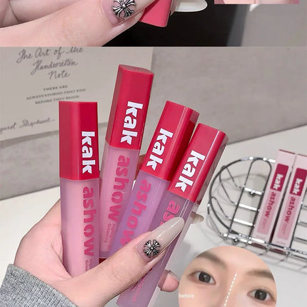 kakashow flawless beautification liquid, light and thin skin makeup, concealer highlights, natural makeup