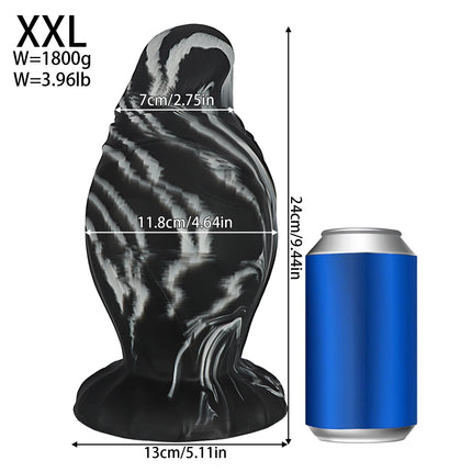 S/XXL Tie Anal Dildo Fisting Thick Huge Butt Plug Silicone Anal Dilator Training Prostate Massage Sex Toy Men Women Big Buttplug